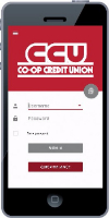 picture of CCU mobile app